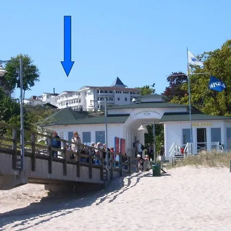 Ostseeperle: Meerblick-apartment Mit Balkon Und Erlebnisbad-zugang *